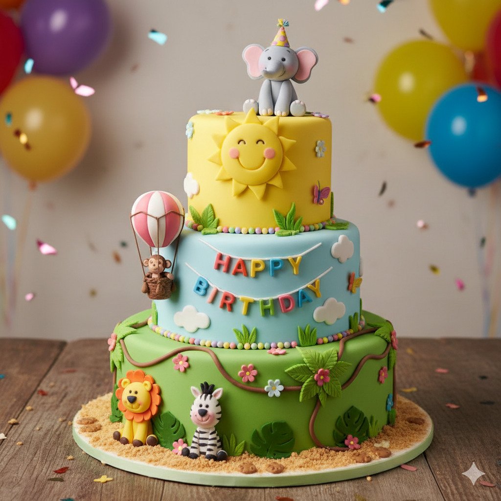 Bolo Infantil Temático Personalizado